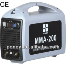 CE matériel en acier portatif mosfet dc mma welder 160/180/200 amplificateur modèle A / inverseur machine à souder / machine à souder portative